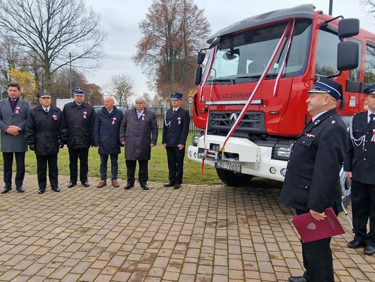 Jednostka OSP Sitnik z nowym samochodem ratowniczo-gaśniczym