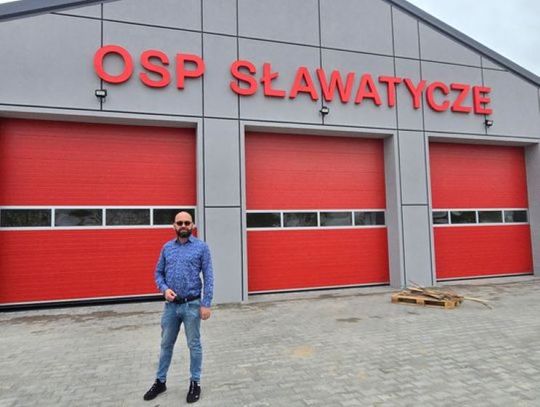 Uroczyste otwarcie strażnicy OSP w Sławatyczach