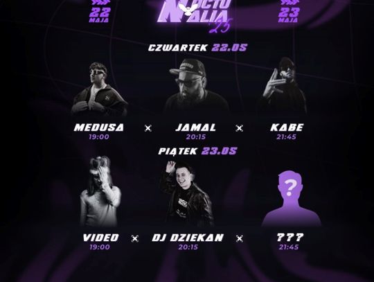 Już wkrótce Noctualia 2025!