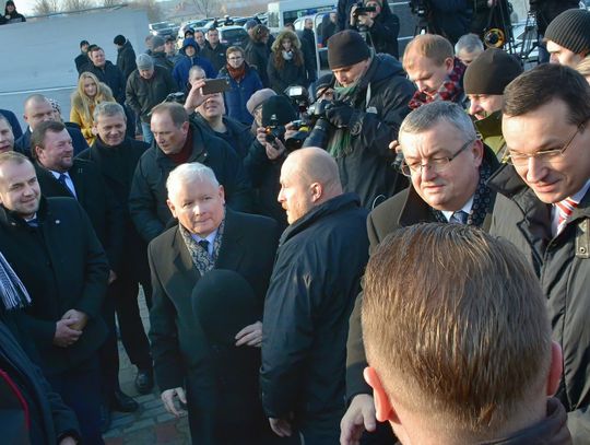 Kaczyński z wizytą w Białej i Radzyniu