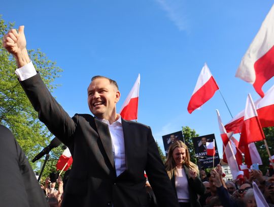 Karol Nawrocki w Białej Podlaskiej: „Tu jest Polska, to tak mocno czuć i widać” [ZDJĘCIA]