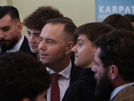 Młodzież pytała o rolnictwo, wojnę i Leppera (ZDJĘCIA)