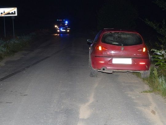 Kierowca po narkotykach najechał na leżącego na jezdni