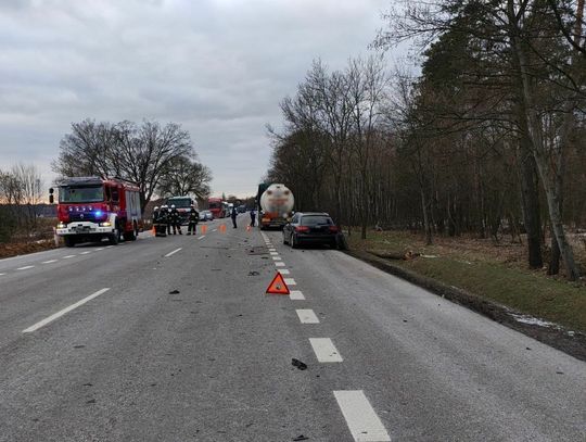 Kolizja na krajowej dwójce. Nowe informacje na temat zdarzenia