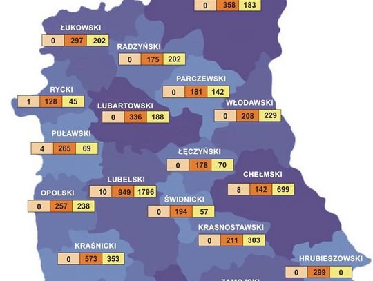 Koronawirus: Już ponad 1300 osób zakażonych