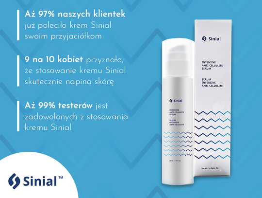 Krem na cellulit SINIAL – sposób, który działa!