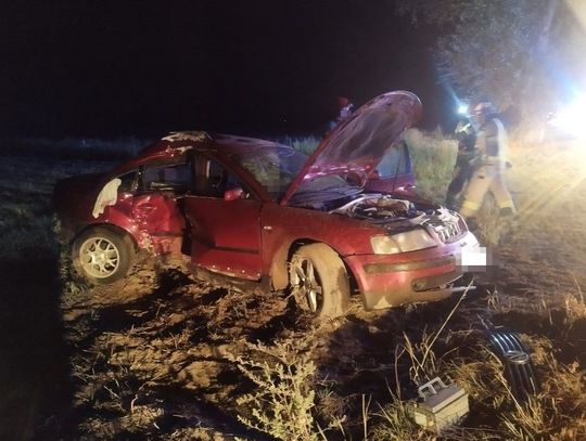 Kwasówka: Zjechał na pobocze i uderzył w drzewo. Był pijany