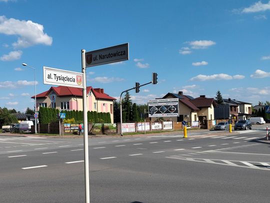 Biała Podlaska, al. Tysiąclecia, październik 2025