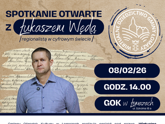Łomazy. Przed nami spotkanie z regionalistą