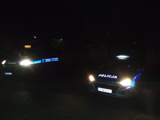 noc policja łosice zatrzymana pijana 19 lat prawo jazdy