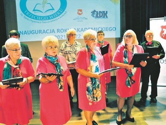 Łosice: Seniorzy odśpiewali Gaudeamus Igitur