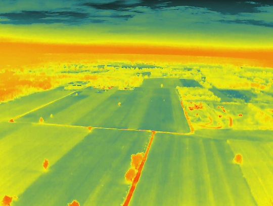 Łuków. Policyjny dron pomógł w odnalezieniu zaginionego