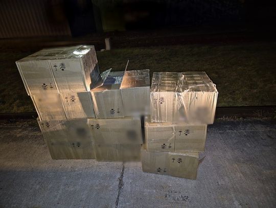 Małaszewicze: Kontener z papierosową kontrabandą za ponad 170 tys. zł
