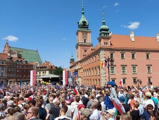 Marsz Wolności 4 czerwca. Donald Tusk: Tu jest Polska dzisiaj. Zwyciężymy! [ZDJĘCIA]