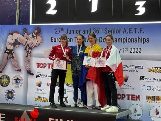 Medale mistrzostw Europy w taekwondo dla naszych wojowników!