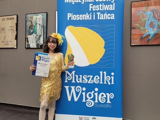 Michalina z Chwilki zdobyła Grand Prix na międzynarodowym festiwalu!