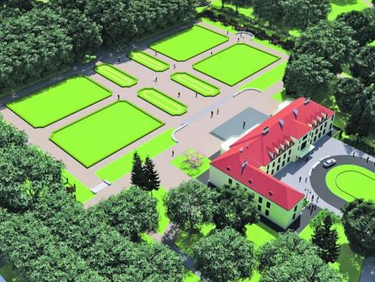 Międzyrzec Podlaski: Jesienią park nie do poznania