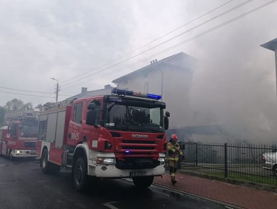 Międzyrzec Podlaski: Pożar budynku gospodarczego
