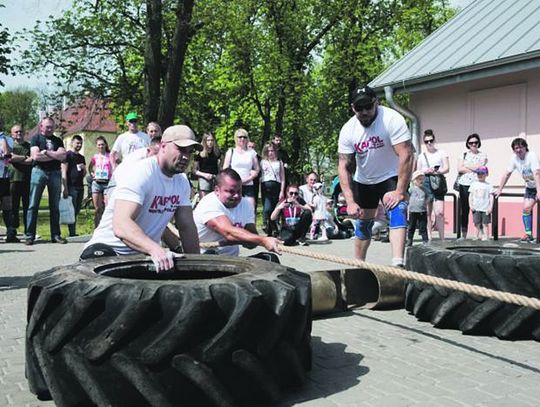 Międzyrzec Podlaski: W parku spotkali się szybcy biegacze i mocni strongmani