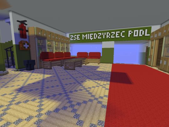 Międzyrzec Podlaski: Zbudowali swoją szkołę w Minecraft