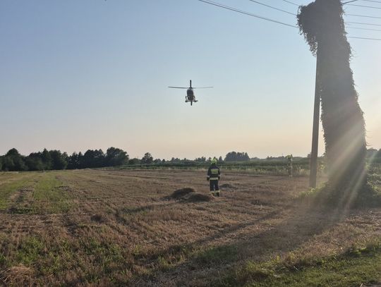 Mieszkańcowi Dubicy Dolnej ustało krążenie. Wezwano strażaków