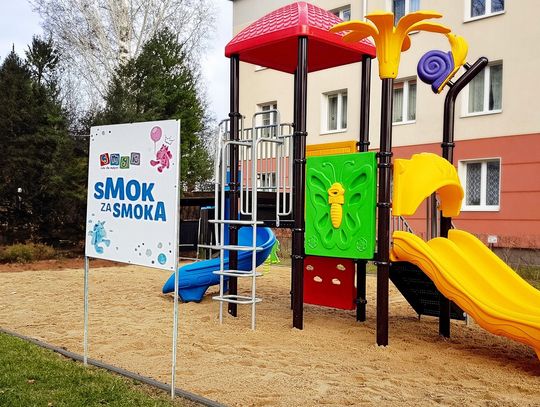 Biała Podlaska: Plac zabaw ze smoczków dziecięcych