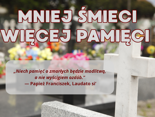 Caritas: "wystarczy jeden znicz, jedna wiązanka"