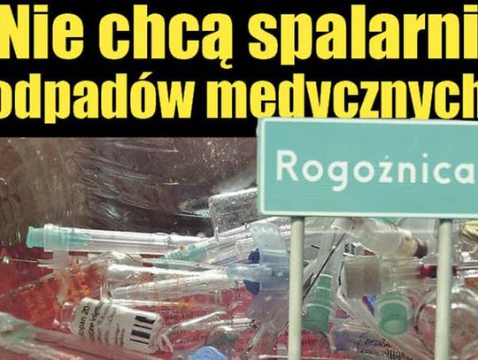 Napisali petycję, bo nie chcą spalarni