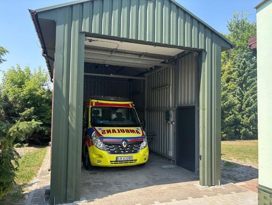 Nareszcie będzie gdzie garażować ambulanse