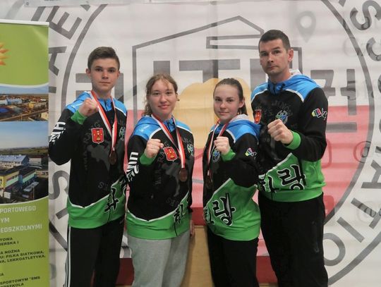 Nasi wojownicy na podium mistrzostw Polski w taekwondo