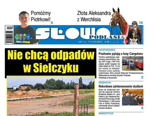 Nie przegap! Nowe wydanie Słowa Podlasia już gotowe