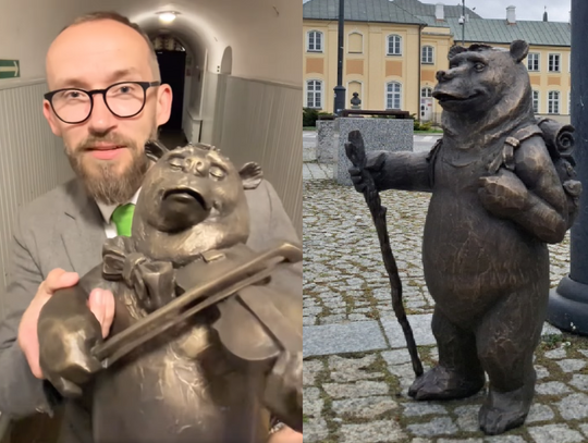 Niedźwiadek Skrzypek czeka już rok. Wiadomo, kto zdecyduje o jego losie