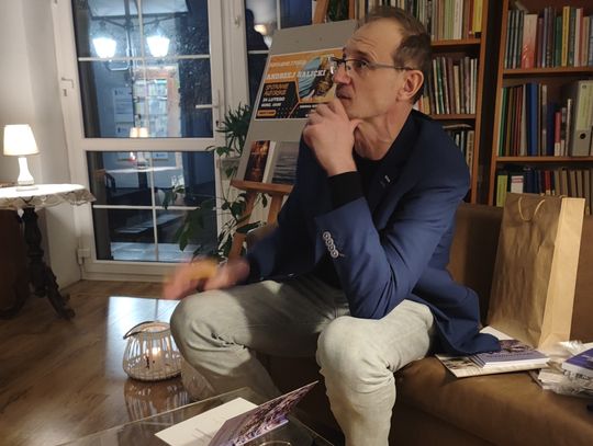 "Niektóre wiersze powstają na ulicy". To było ciekawe popołudnie z Andrzejem Halickim