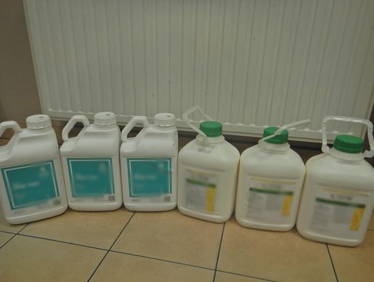 Nielegalne pestycydy na przejściu w Terespolu Nielegalne pestycydy na przejściu w Terespolu