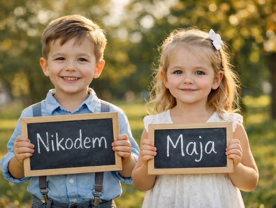 Nikodem numerem jeden! Jakie imiona królowały w regionie w 2025 roku?