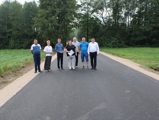 Nowa nawierzchnia w Szydłówce odebrana