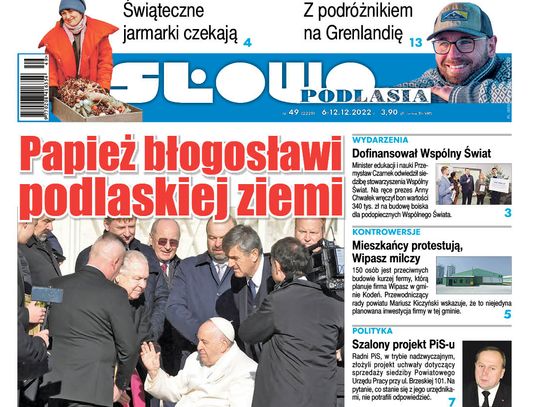 Nowe wydanie Słowa Podlasia już gotowe! Sprawdźcie, o czym piszemy