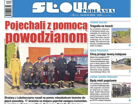 Nowe wydanie Słowa Podlasia już gotowe! Sprawdźcie, o czym piszemy