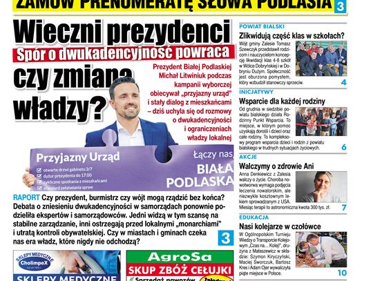 Nowe wydanie Słowa Podlasia już gotowe! Sprawdźcie, o czym piszemy
