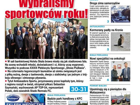 Nowe wydanie Słowa Podlasia już gotowe! Sprawdźcie, o czym piszemy