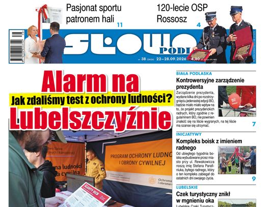 Nowe wydanie Słowa Podlasia już gotowe! Sprawdźcie, o czym piszemy