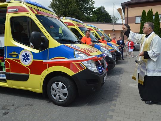 Nowoczesne ambulansy na ratunek chorym
