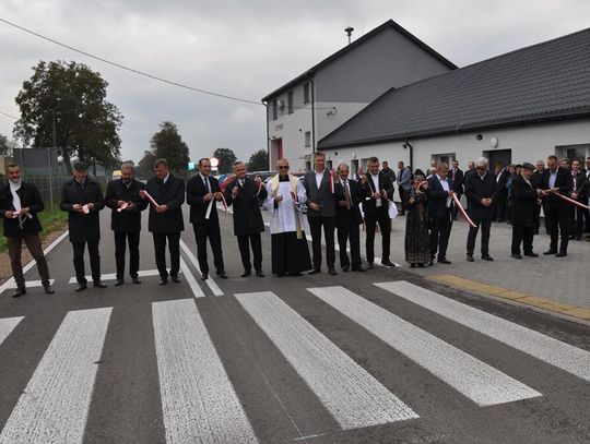 Oddali do użytku wyremontowaną drogę