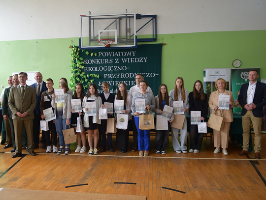 Młodzi znawcy przyrody rywalizowali w powiatowym konkursie [WYNIKI KONKURSU]