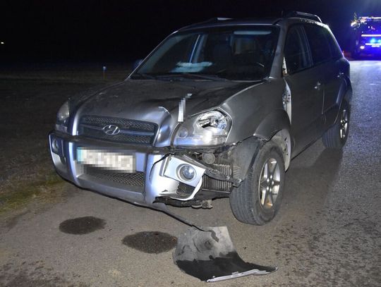 Osobówka potrąciła pieszych. Kierowca był pijany