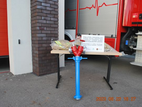 OSP Żerocin z nowym sprzętem. To dzięki programowi "Mały Strażak"