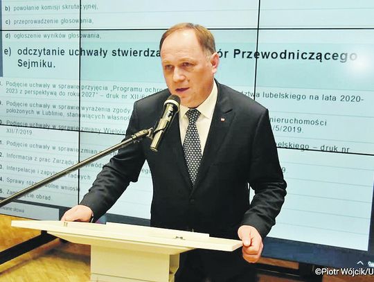 Parczew: Nasz człowiek przewodniczącym sejmiku