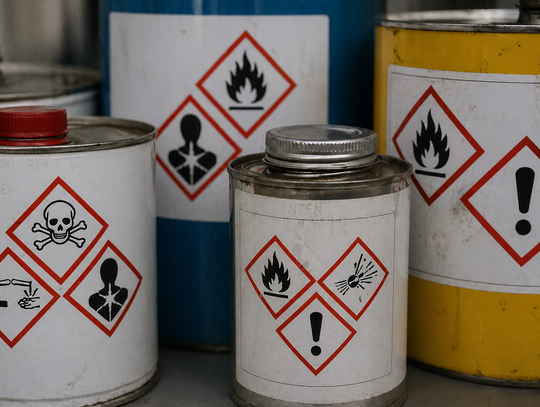 chemikalia w garażu parczew prokuratura