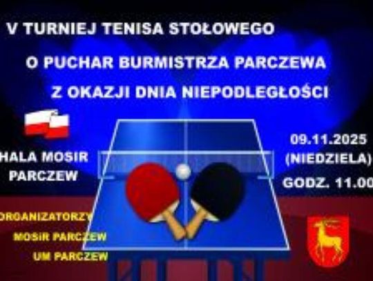 Parczew zaprasza na tenis stołowy