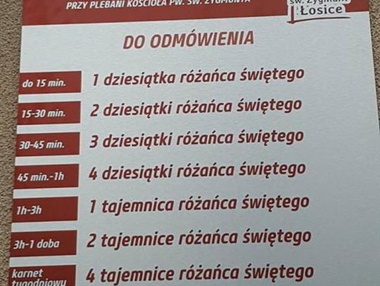 Parkujesz przy plebanii? Płać... zdrowaśkami